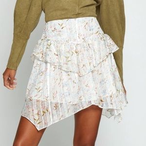 Walter Baker Asymmetrical Becca Skirt
